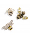 PIN DORADO MODELO ABEJA