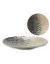CENTRO DE MESA REDONDO NACAR GRIS 45CM