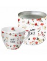 TAZA GRANDE EN CAJA DECORATIVA MOD: HAPPY PLACE