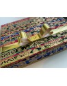 CAJA CUADRADA COPOS DORADOS HINDU