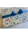 CAJA PAPEL ITALIANO FLORES  25 X 25 + 8CM