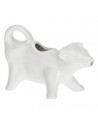 LECHERA EN PORCELANA BLANCA MOD. VAQUITA