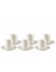 SET X 6 TAZAS PARA CAFÉ EN CERÁMICA MOD. PLUMETIS GOLD