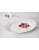 PLATO GRANDE OVALADO BLANCO MOD. : MASCALI