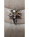 BROCHE LIBELULA NEGRA