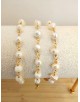 PULSERA Y PERLAS NATURALES
