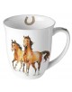 TAZA EN CAJA MOD: CABALLOS SALVAJES