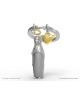 LLAVERO METAL CROMADO MOD: VIRGEN MARIA