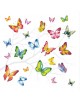 SERVILLETAS DE COMIDA MOD: MARIPOSAS COLORIDAS