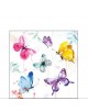 SERVILLETAS DE COCKTAIL MOD: COLECCION DE MARIPOSA BLANCA
