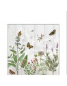 SERVILLETA DE BEBIDA MOD: JARDIN DE HIERBAS