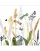 SERVILLETA DE COMIDA MOD: FLORES ORNAMENTALES