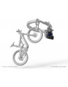 LLAVERO EN METAL MOD: BICICLETA Y CASCO