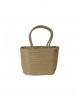 BOLSO HILO METALIZADO BEIGE