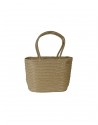 BOLSO HILO METALIZADO BEIGE