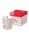 TAZA EN CAJA DECORATIVA MOD: INSECTOS