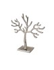 PORTA JOYAS EN METAL PLATEADO MOD: ARBOL