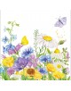 SERVRLLETAS DE COMIDA MOD: FLORES DE VERANO