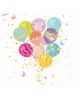 SERVILLETA DE BEBIDA MOD: GLOBOS