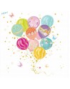 SERVILLETA DE BEBIDA MOD: GLOBOS